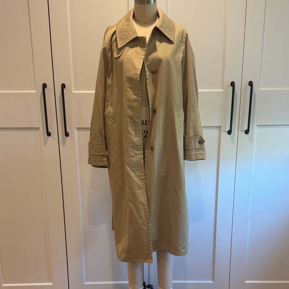 United Arrows Japan Tan Women's Trench Coat